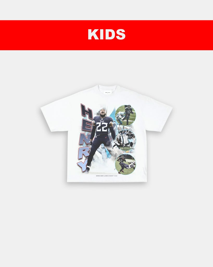 DERRICK HENRY - KIDS TEE - WINS™ GAME CHANGERS TEE - WINS LA