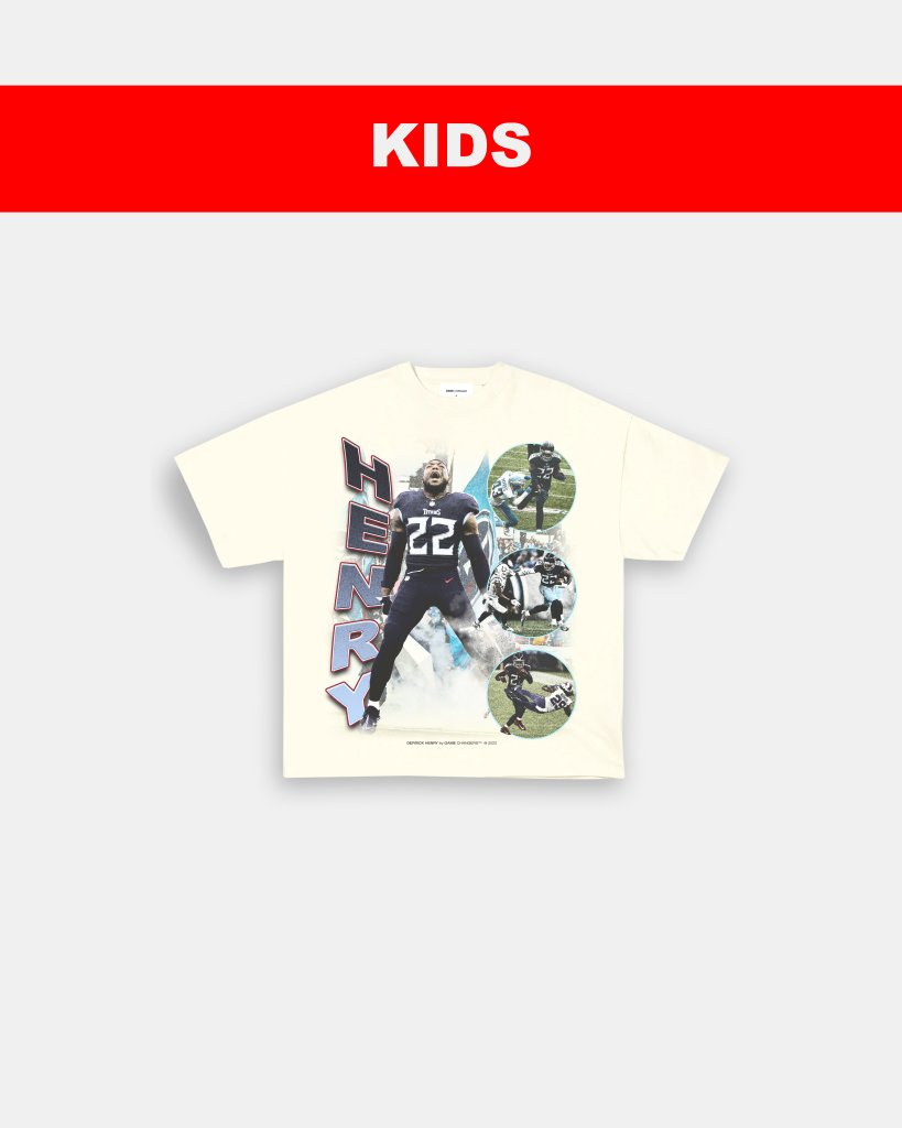 DERRICK HENRY - KIDS TEE - WINS™ GAME CHANGERS TEE - WINS LA