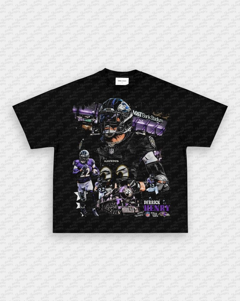 DERRICK HENRY - RAVENS TEE - WINS™ GAME CHANGERS TEE - WINS LA