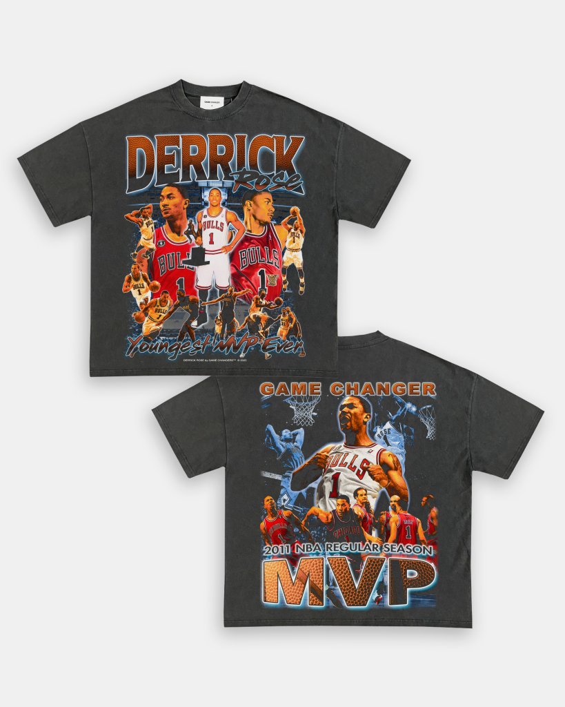 DERRICK ROSE TEE - [DS] - WINS™ GAME CHANGERS TEE - WINS LA