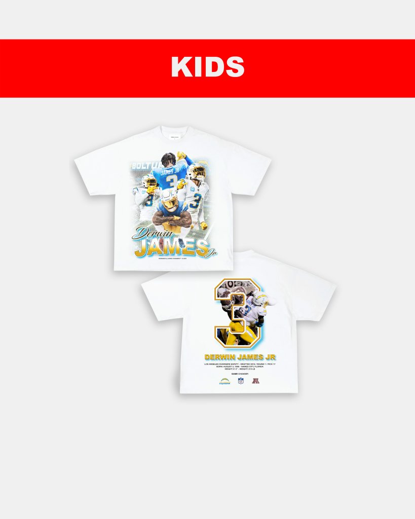 DERWIN JAMES - KIDS TEE [DS] - WINS™ GAME CHANGERS TEE - WINS LA