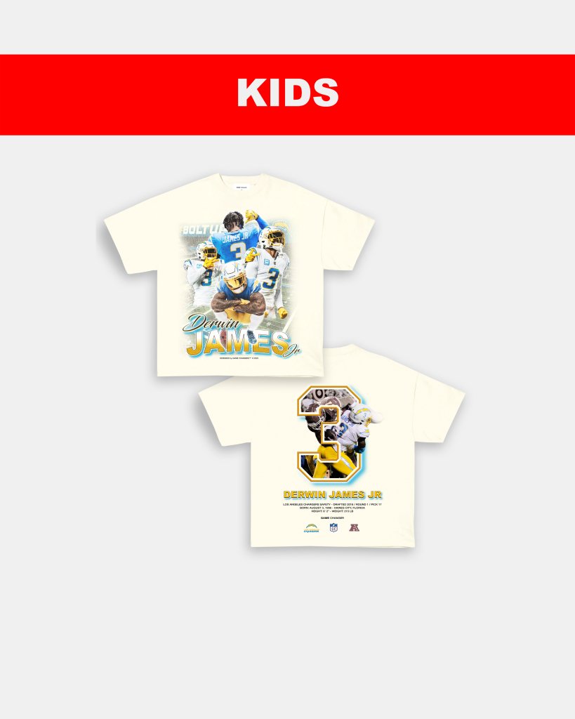 DERWIN JAMES - KIDS TEE [DS] - WINS™ GAME CHANGERS TEE - WINS LA