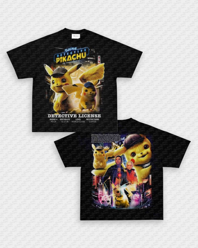 DETECTIVE PIKACHU TEE - [DS] - WINS™ GAME CHANGERS TEE - WINS LA