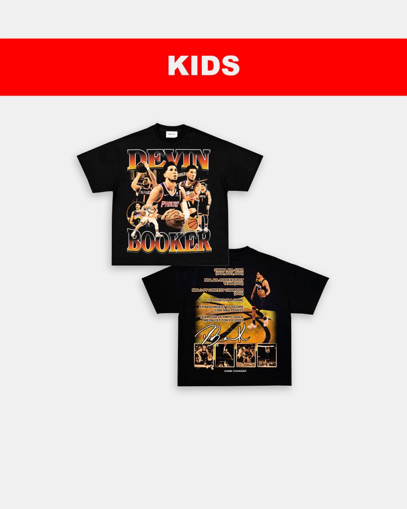 DEVIN BOOKER 2 - KIDS TEE - [DS] - WINS™ GAME CHANGERS TEE - WINS LA