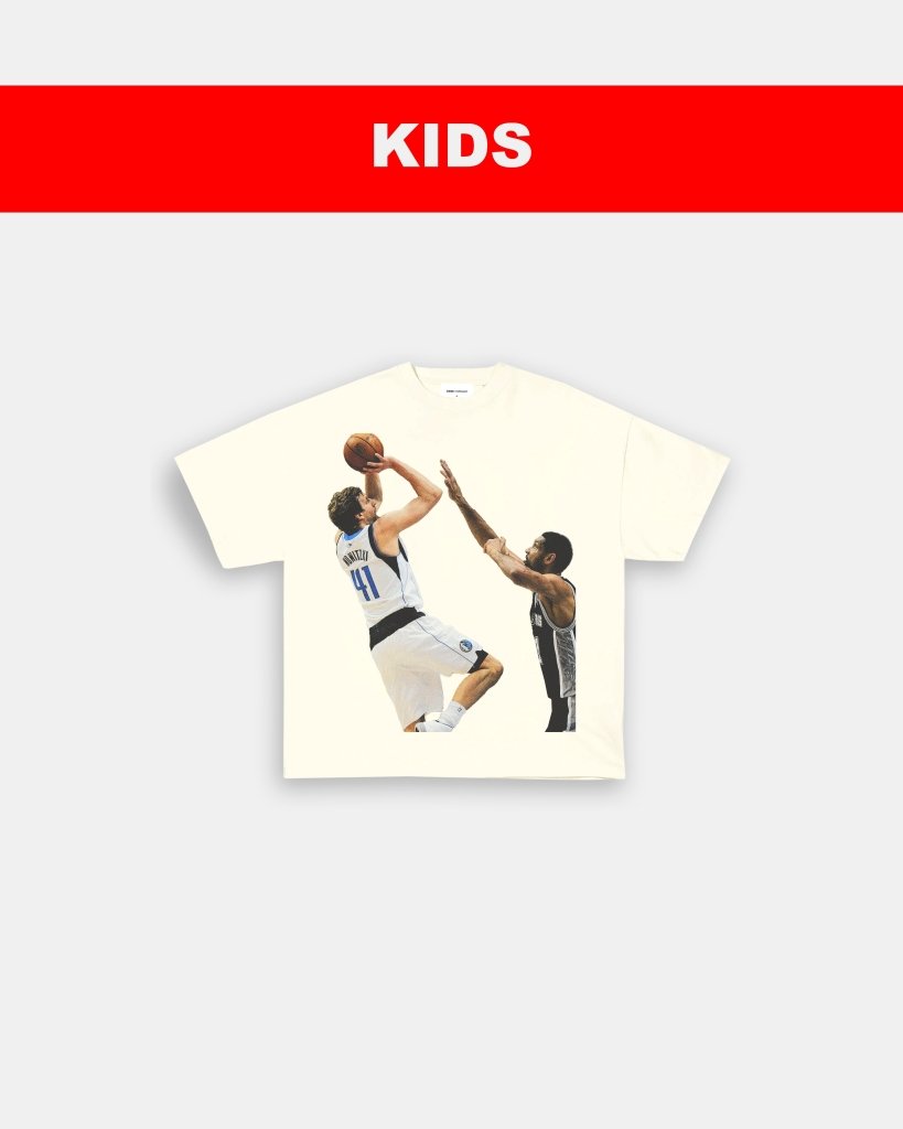 DIRK FADEAWAY - KIDS TEE - WINS™ GAME CHANGERS TEE - WINS LA