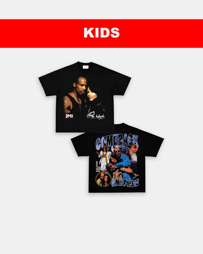 DMX X AALIYAH - KIDS TEE - [DS] - WINS™ GAME CHANGERS TEE - WINS LA