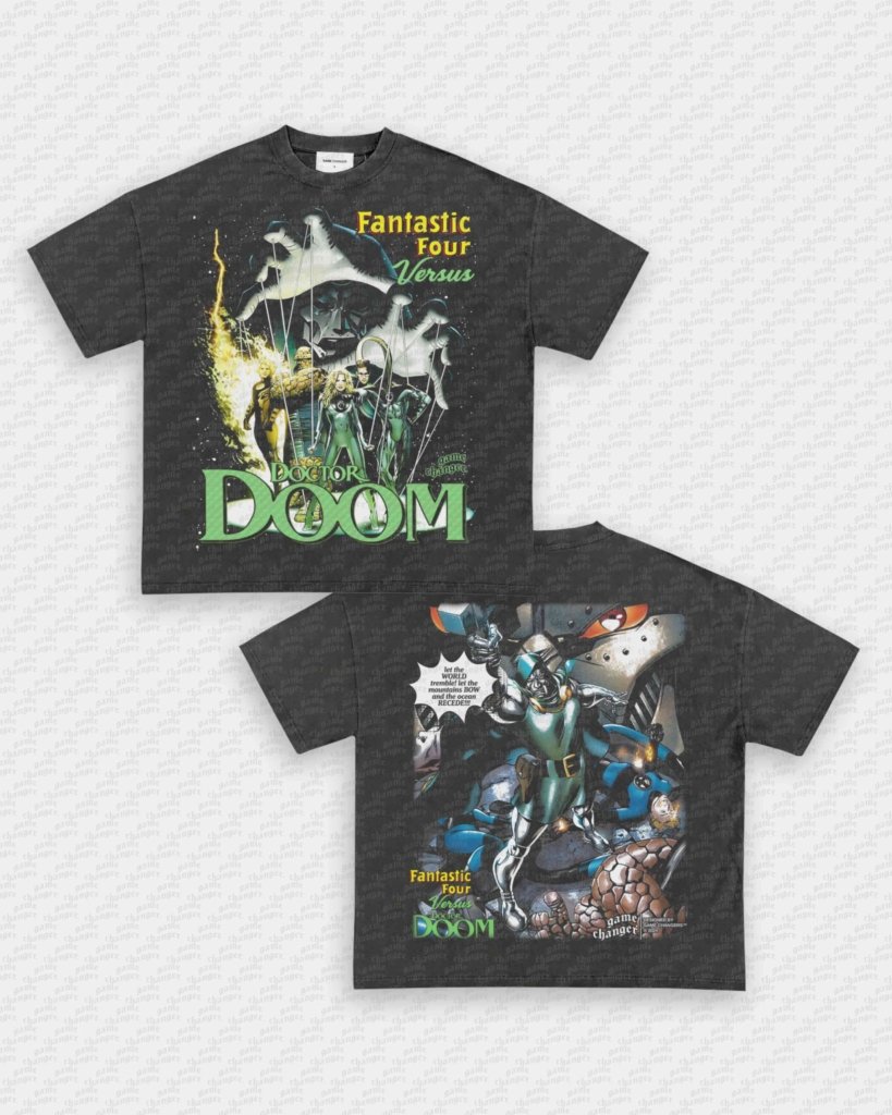 DOCTOR DOOM V4 TEE - [DS] - WINS™ GAME CHANGERS TEE - WINS LA