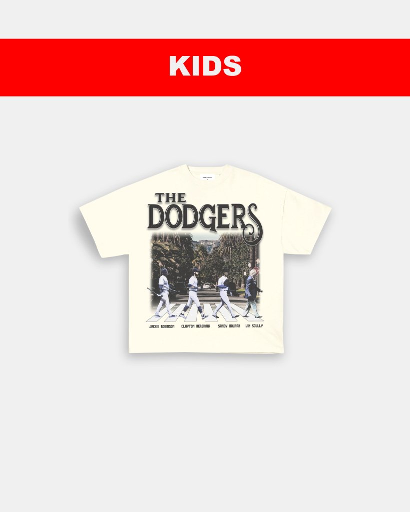 DODGER X BEATLES - KIDS TEE - WINS™ GAME CHANGERS TEE - WINS LA