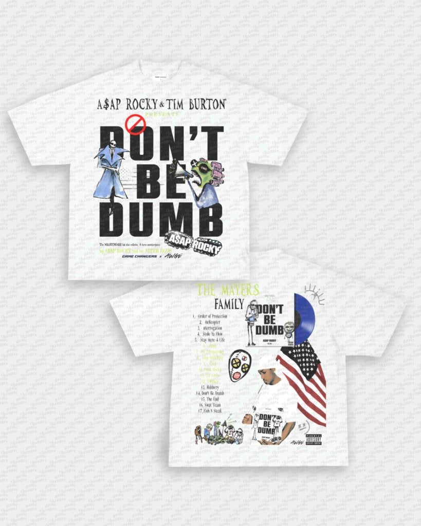 DONT BE DUMB V3 TEE - [DS] - WINS™ GAME CHANGERS TEE - WINS LA