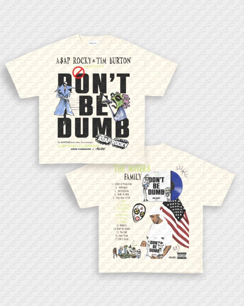 DONT BE DUMB V3 TEE - [DS] - WINS™ GAME CHANGERS TEE - WINS LA