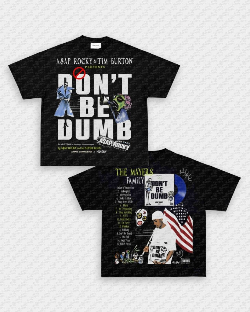 DONT BE DUMB V3 TEE - [DS] - WINS™ GAME CHANGERS TEE - WINS LA