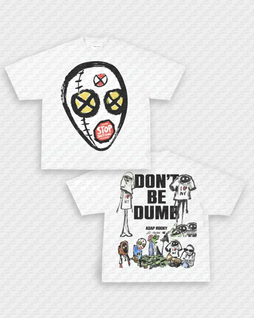 DONT BE DUMB V5 TEE - [DS] - WINS™ GAME CHANGERS TEE - WINS LA