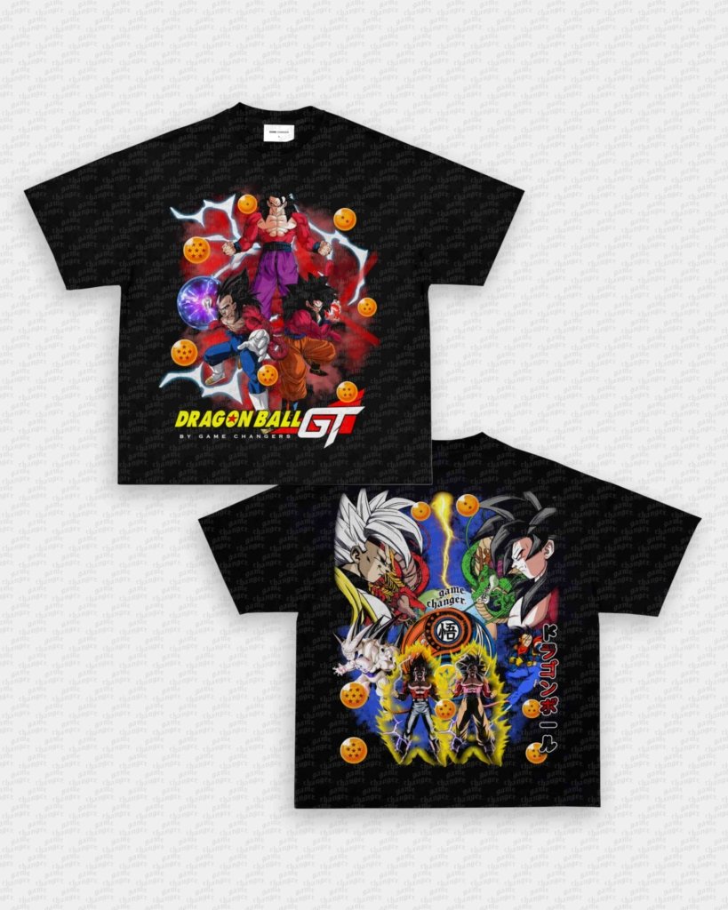 DRAGON BALL GT TEE - [DS] - WINS™ GAME CHANGERS TEE - WINS LA