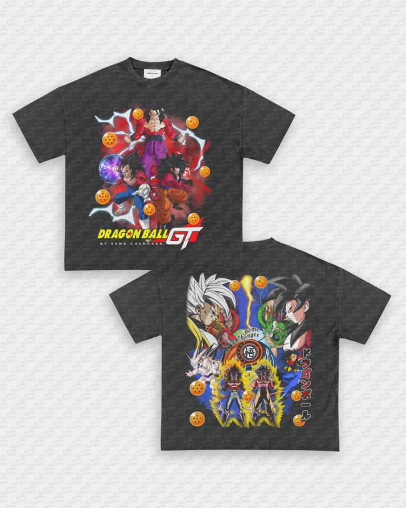 DRAGON BALL GT TEE - [DS] - WINS™ GAME CHANGERS TEE - WINS LA