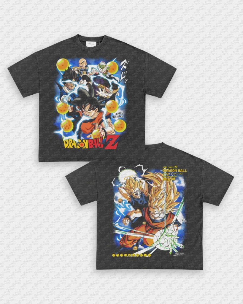 DRAGON BALL Z V3 TEE - [DS] - WINS™ GAME CHANGERS TEE - WINS LA