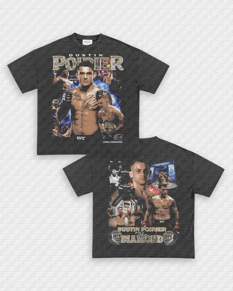 DUSTIN POIRIER V2 TEE - [DS] - WINS™ GAME CHANGERS TEE - WINS LA