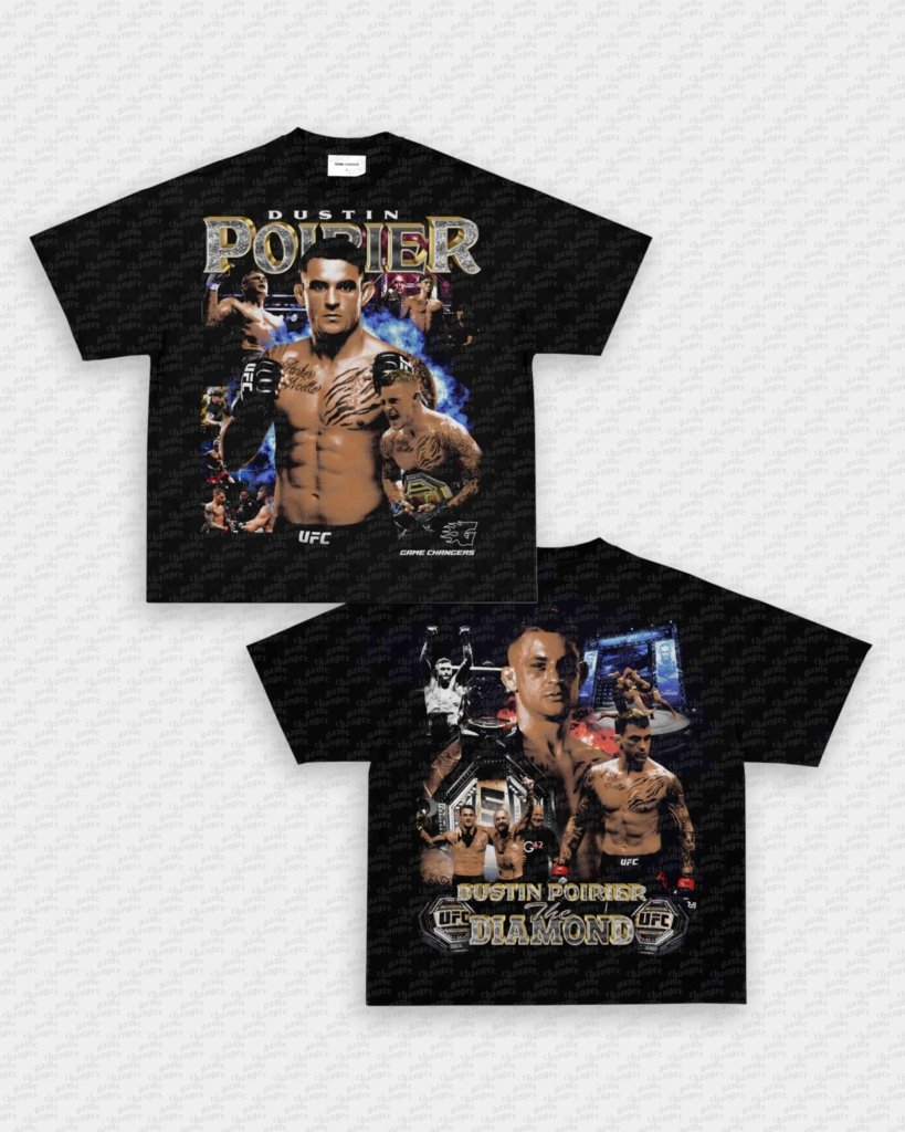 DUSTIN POIRIER V2 TEE - [DS] - WINS™ GAME CHANGERS TEE - WINS LA