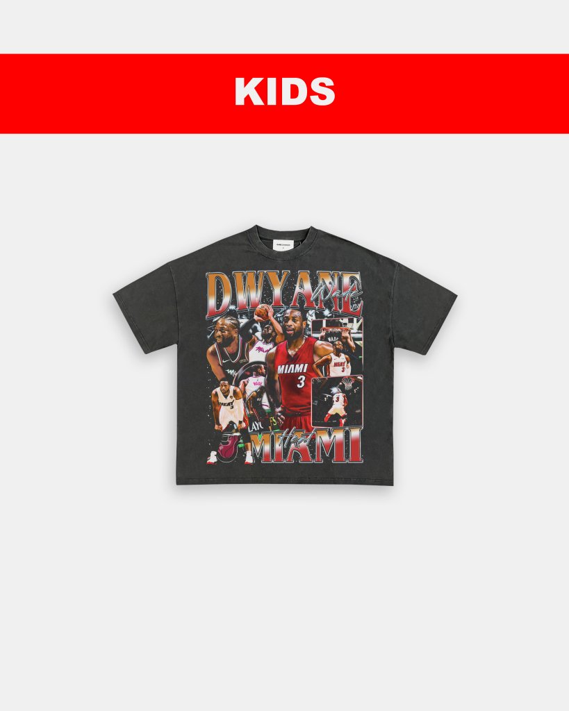 DWAYNE WADE - KIDS TEE - WINS™ GAME CHANGERS TEE - WINS LA