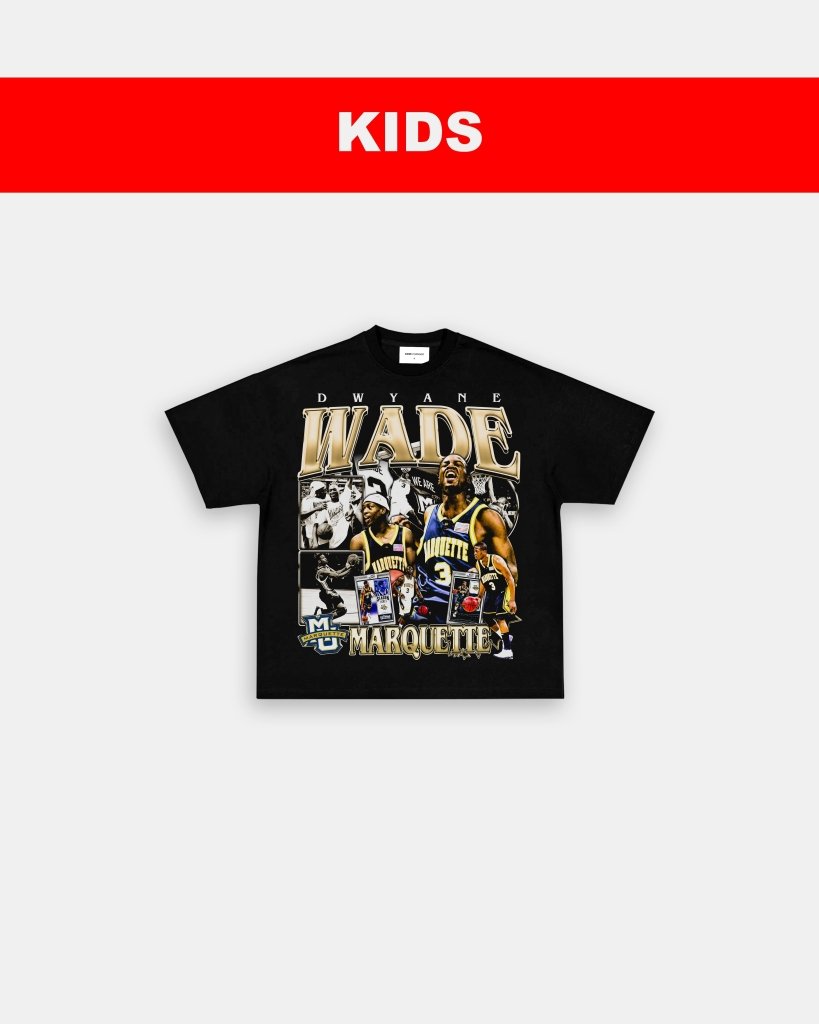 DWYANE WADE - MARQUETTE - KIDS TEE - WINS™ GAME CHANGERS TEE - WINS LA