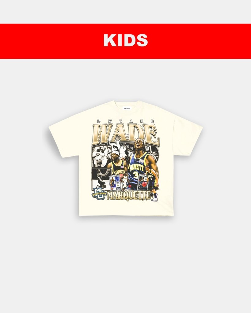 DWYANE WADE - MARQUETTE - KIDS TEE - WINS™ GAME CHANGERS TEE - WINS LA