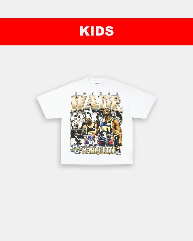 DWYANE WADE - MARQUETTE - KIDS TEE - WINS™ GAME CHANGERS TEE - WINS LA