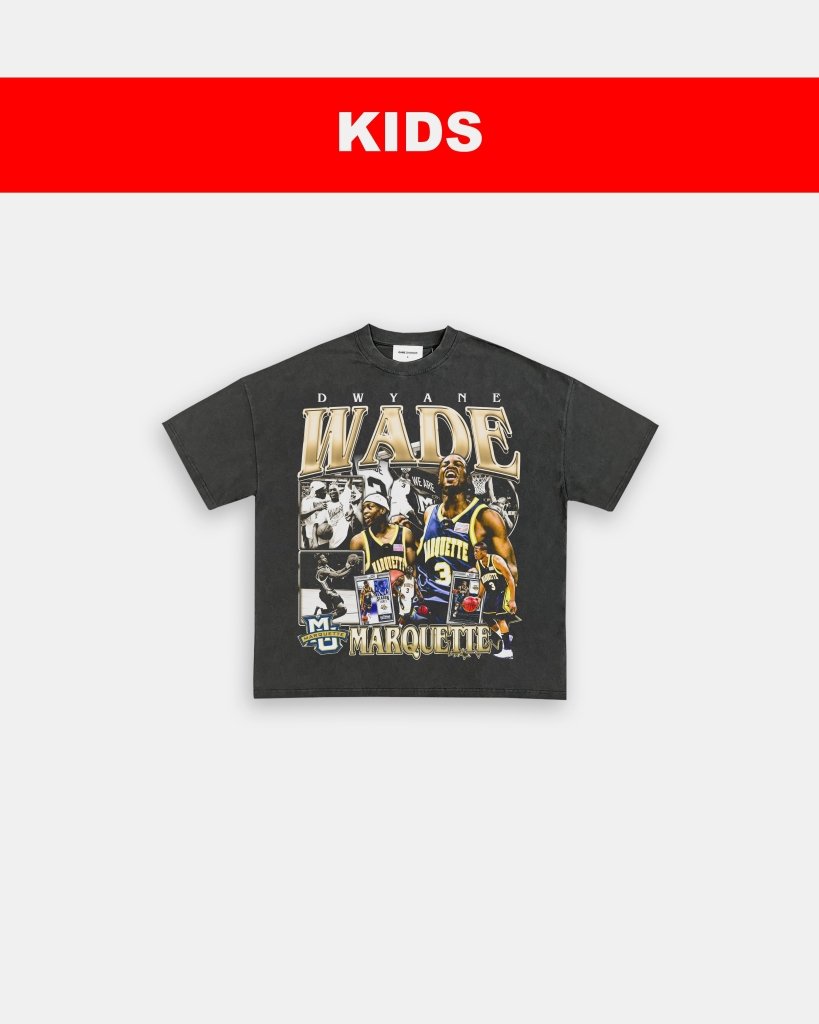 DWYANE WADE - MARQUETTE - KIDS TEE - WINS™ GAME CHANGERS TEE - WINS LA