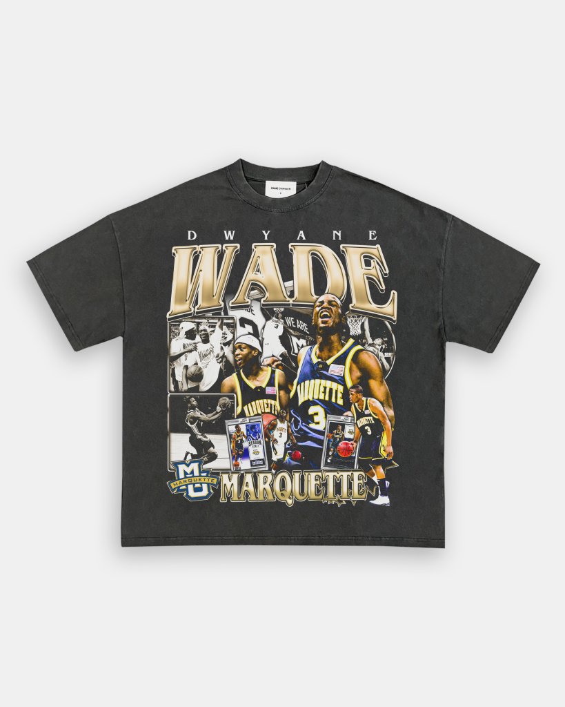 DWYANE WADE - MARQUETTE TEE - WINS™ GAME CHANGERS TEE - WINS LA