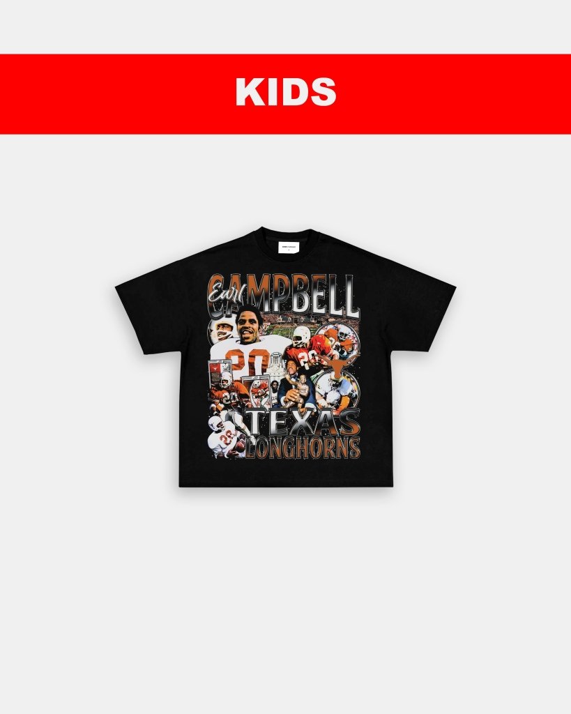 EARL CAMPBELL - KIDS TEE - WINS™ GAME CHANGERS TEE - WINS LA