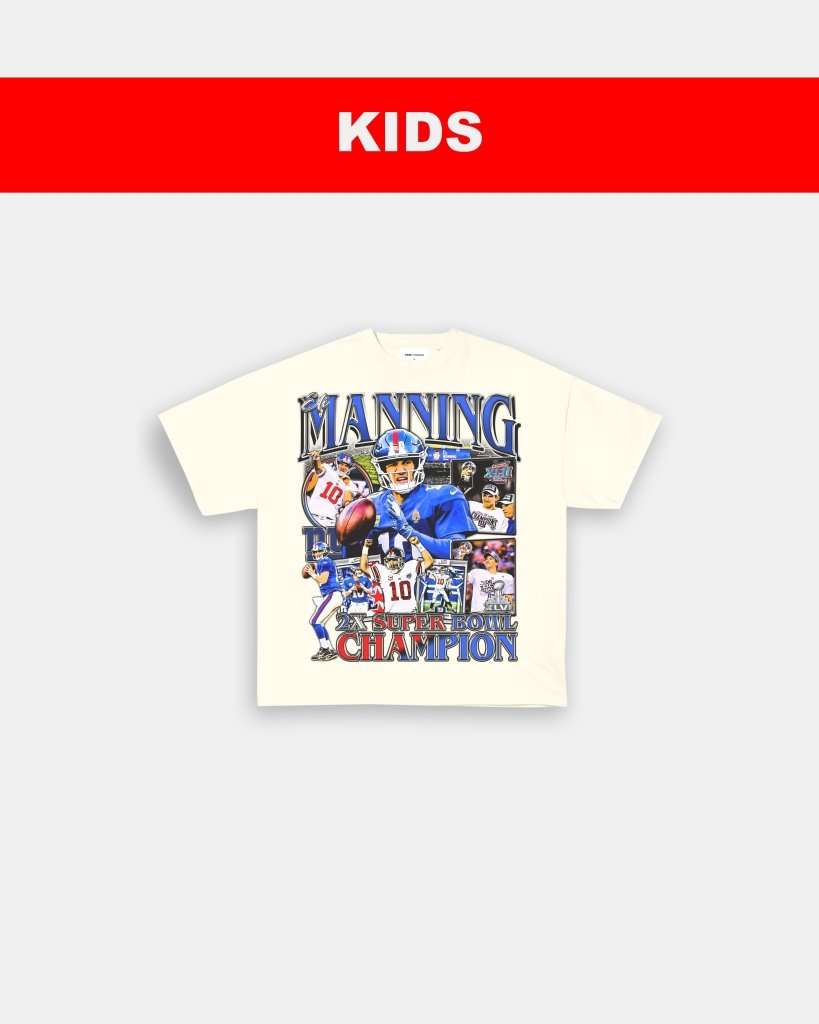 ELI MANNING - KIDS TEE - WINS™ GAME CHANGERS TEE - WINS LA