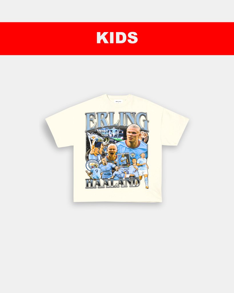 ERLING HAALAND - KIDS TEE - WINS™ GAME CHANGERS TEE - WINS LA