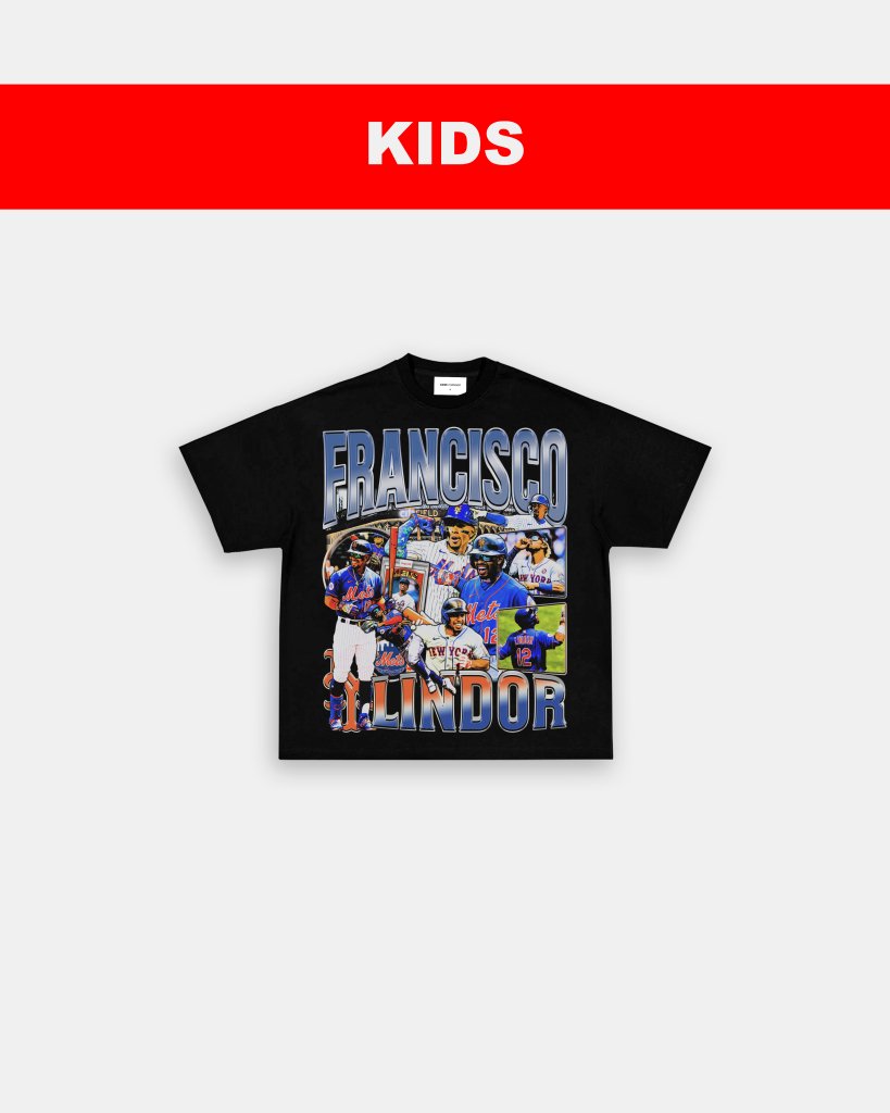 FRANCISCO LINDOR - KIDS TEE - WINS™ GAME CHANGERS TEE - WINS LA