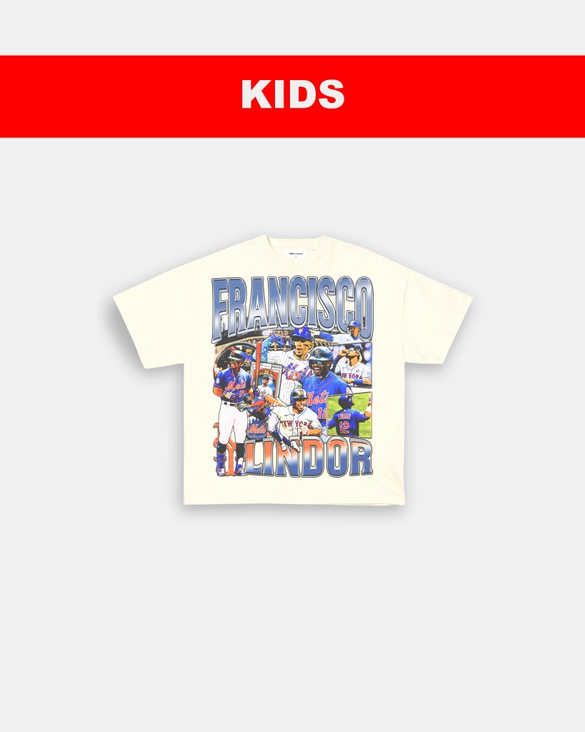 FRANCISCO LINDOR - KIDS TEE - WINS™ GAME CHANGERS TEE - WINS LA