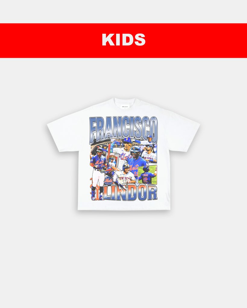 FRANCISCO LINDOR - KIDS TEE - WINS™ GAME CHANGERS TEE - WINS LA