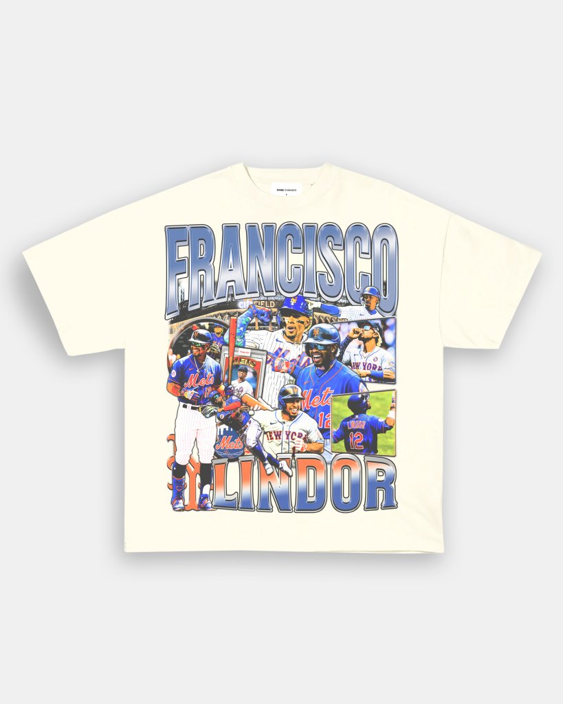 FRANCISCO LINDOR TEE - WINS™ GAME CHANGERS TEE - WINS LA