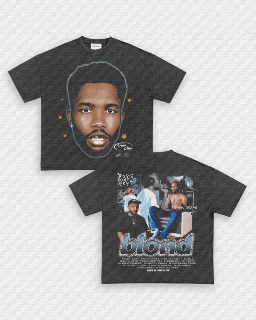 FRANK OCEAN V6 TEE - [DS] - WINS™ GAME CHANGERS TEE - WINS LA