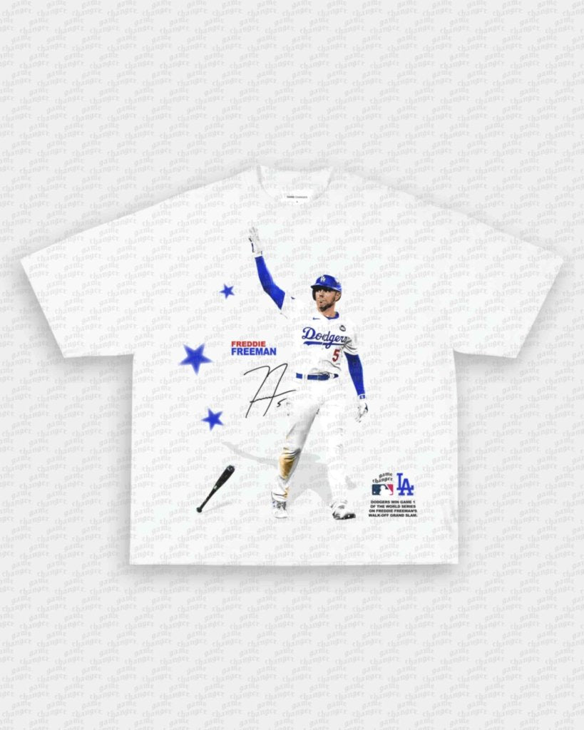 FREDDIE WALK - OFF TEE - WINS™ GAME CHANGERS TEE - WINS LA