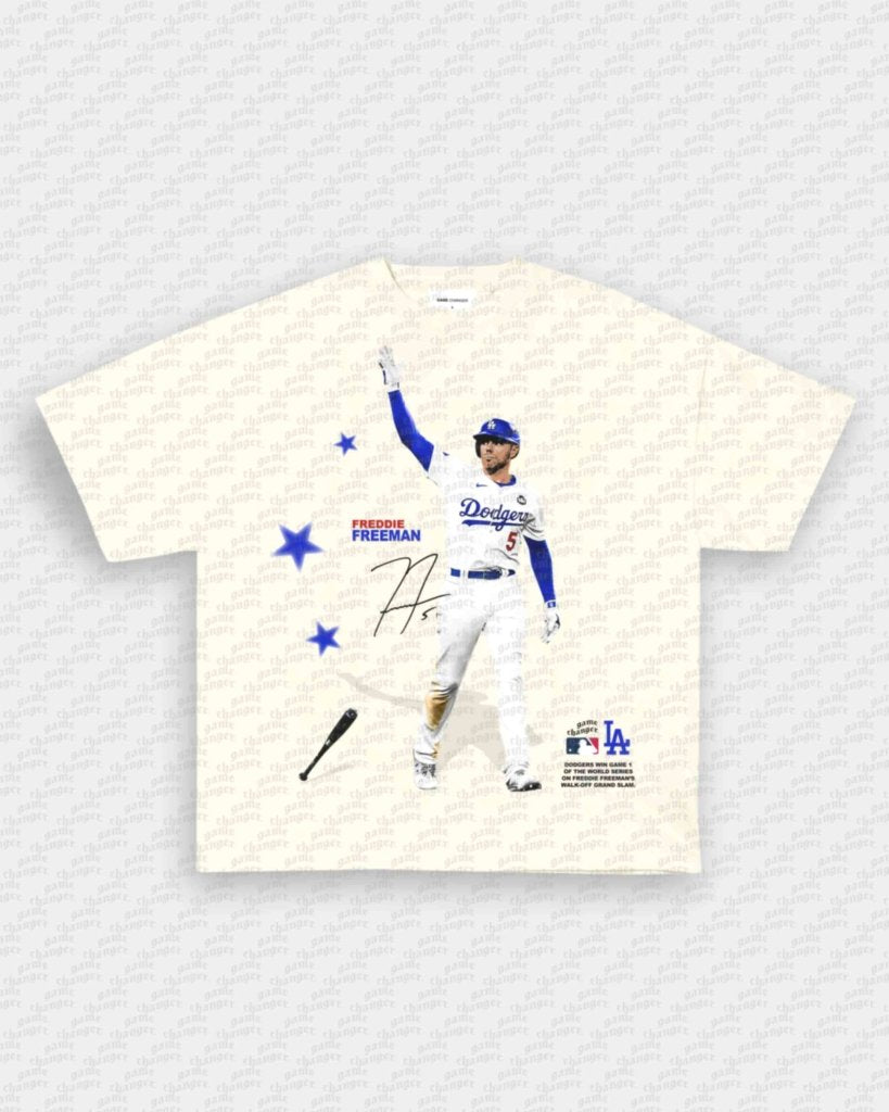 FREDDIE WALK - OFF TEE - WINS™ GAME CHANGERS TEE - WINS LA