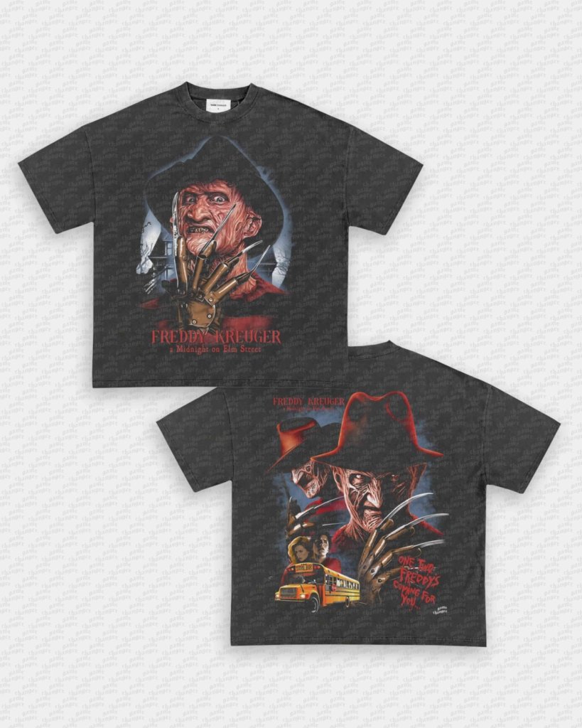 FREDDY KRUEGER V3 TEE - [DS] - WINS™ GAME CHANGERS TEE - WINS LA