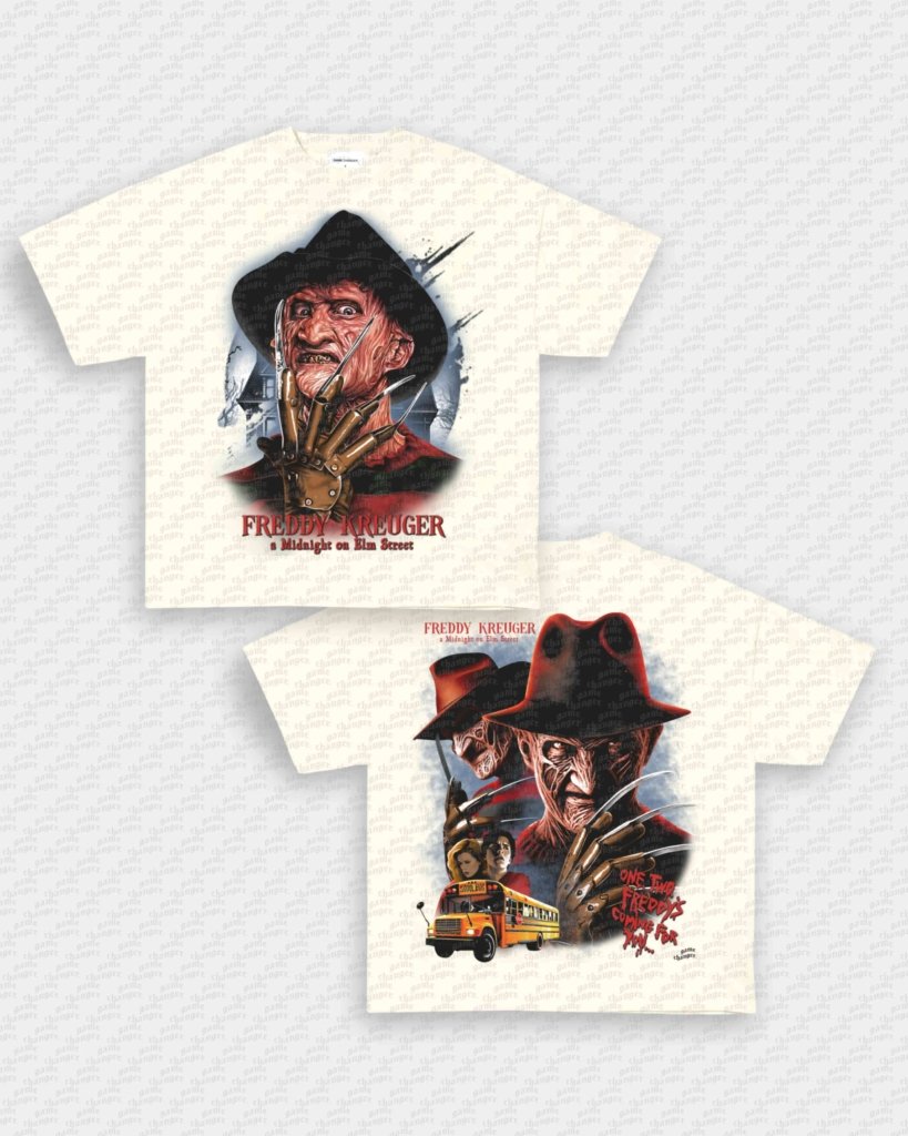 FREDDY KRUEGER V3 TEE - [DS] - WINS™ GAME CHANGERS TEE - WINS LA