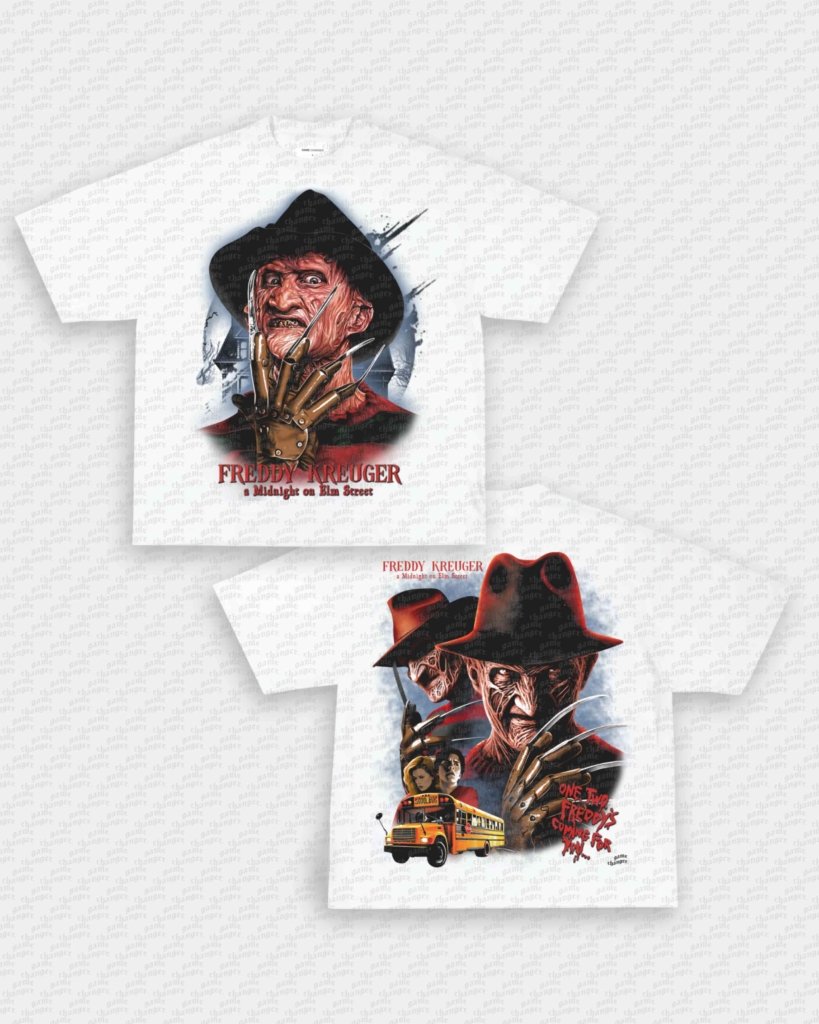 FREDDY KRUEGER V3 TEE - [DS] - WINS™ GAME CHANGERS TEE - WINS LA