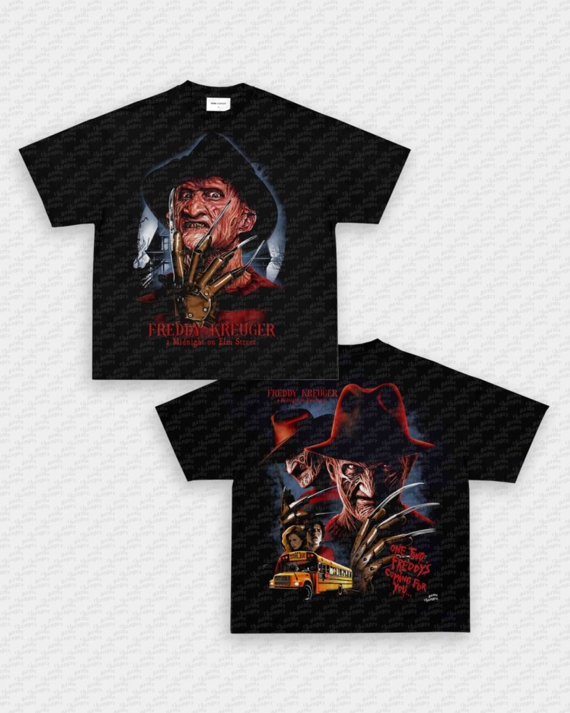 FREDDY KRUEGER V3 TEE - [DS] - WINS™ GAME CHANGERS TEE - WINS LA