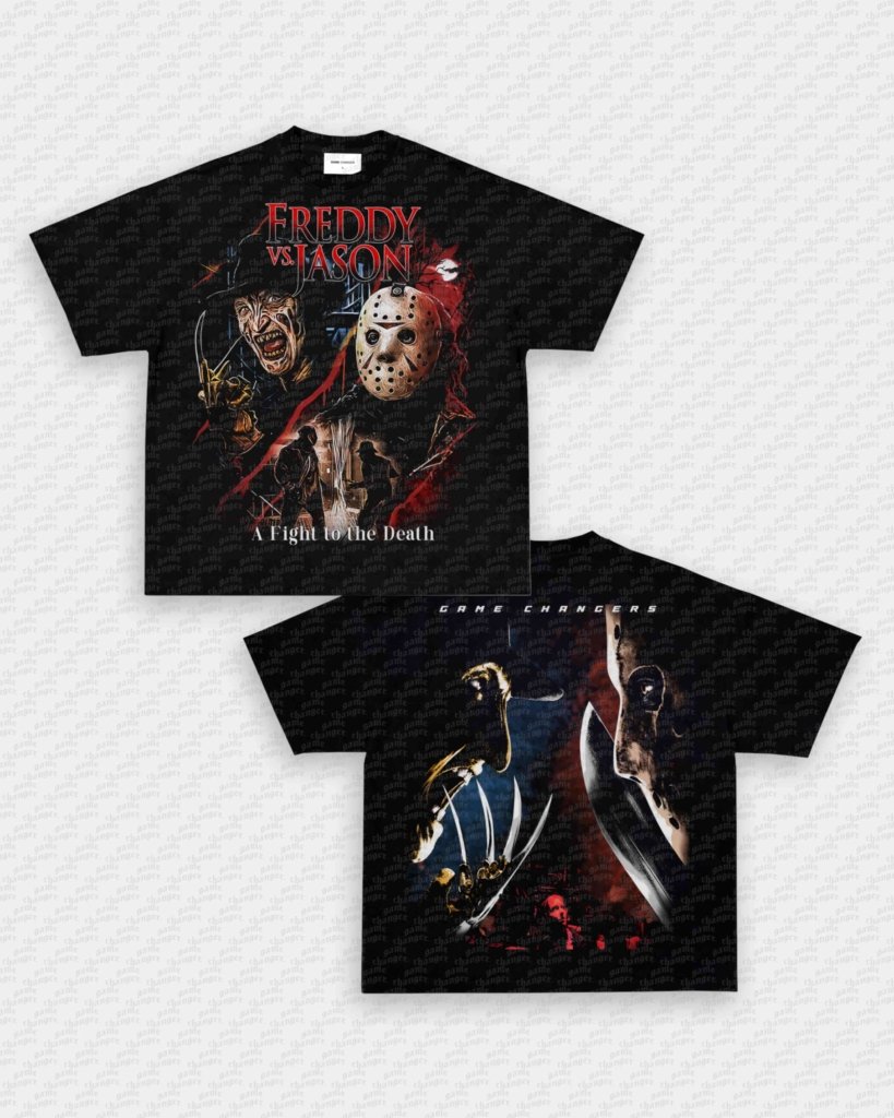 FREDDY VS JASON V2 TEE - [DS] - WINS™ GAME CHANGERS TEE - WINS LA