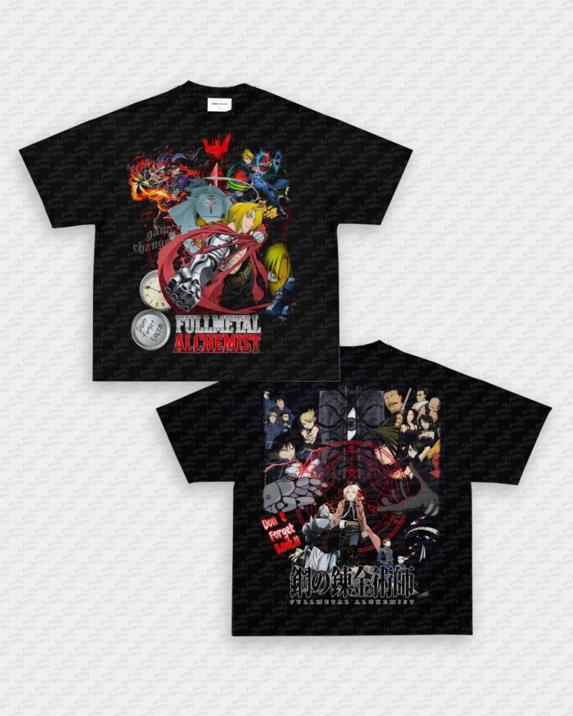 FULLMETAL ALCHEMIST TEE - [DS] - WINS™ GAME CHANGERS TEE - WINS LA