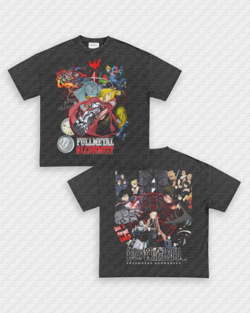 FULLMETAL ALCHEMIST TEE - [DS] - WINS™ GAME CHANGERS TEE - WINS LA