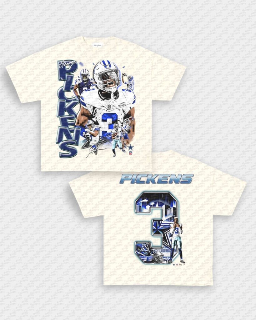 GEORGE PICKENS - COWBOYS TEE - [DS] - WINS™ GAME CHANGERS TEE - WINS LA