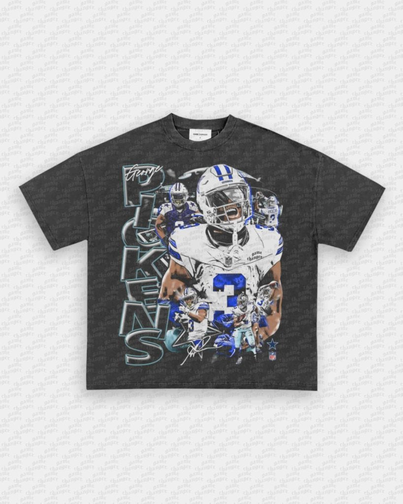 GEORGE PICKENS - COWBOYS V2 TEE - WINS™ GAME CHANGERS TEE - WINS LA