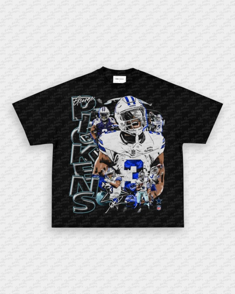 GEORGE PICKENS - COWBOYS V2 TEE - WINS™ GAME CHANGERS TEE - WINS LA