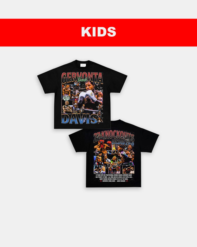 GERVONTA DAVIS - KIDS TEE - [DS] - WINS™ GAME CHANGERS TEE - WINS LA