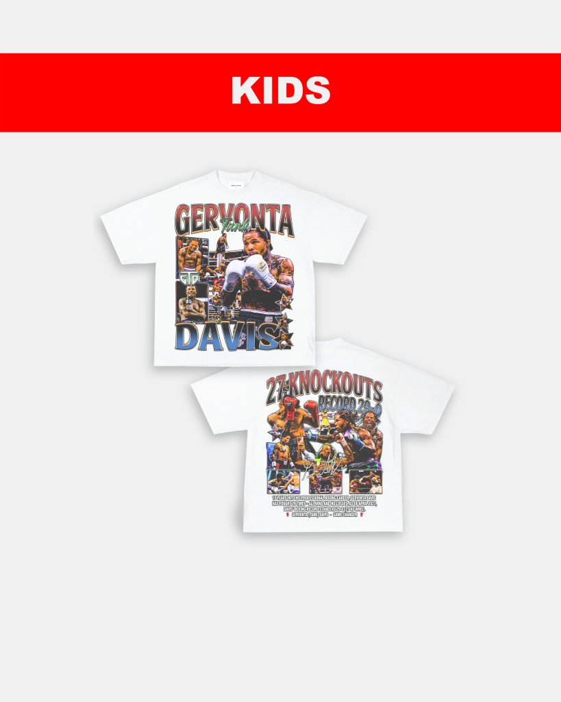 GERVONTA DAVIS - KIDS TEE - [DS] - WINS™ GAME CHANGERS TEE - WINS LA