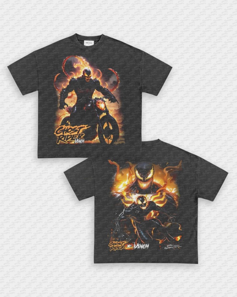 GHOST RIDER X VENOM TEE - [DS] - WINS™ GAME CHANGERS TEE - WINS LA